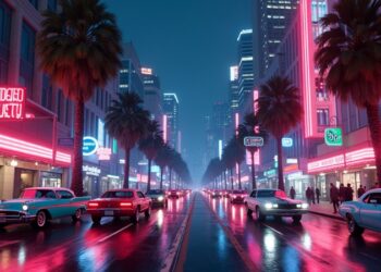 Grand Theft Auto 6’s Leaked Gameplay Unveils Vice City Return and More, Concept art for illustrative purpose, tags: gta - Monok